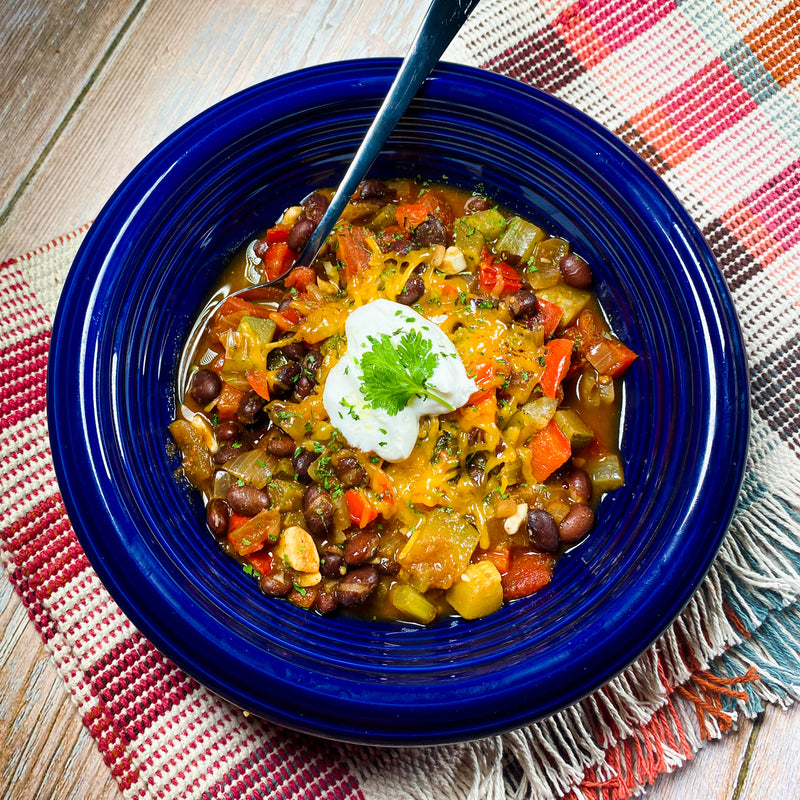 Vegetarian Black Bean Chili Golo