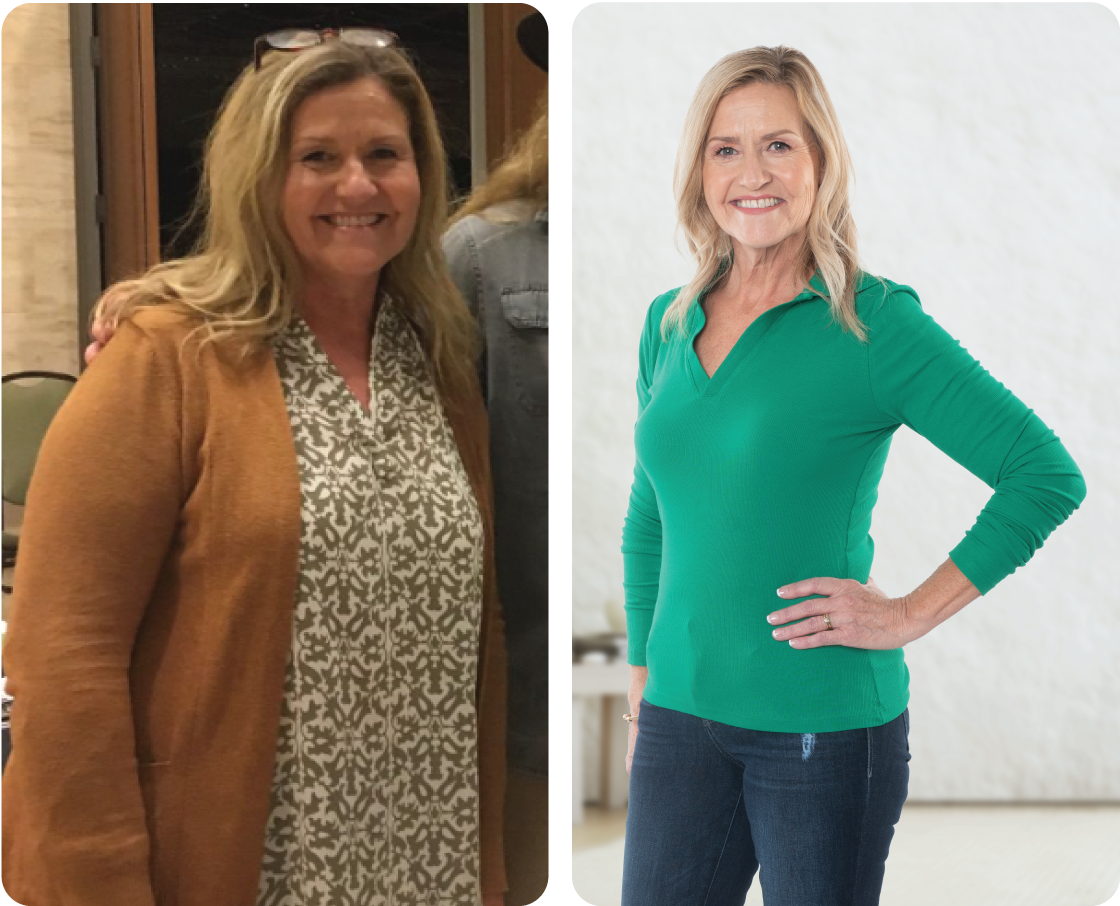 Jill lost 56 lbs. in 13 months and 30% of her bodyweight