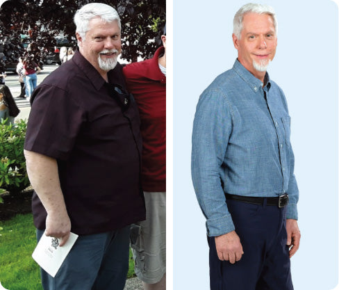 David lost 92 lbs. in 16 months