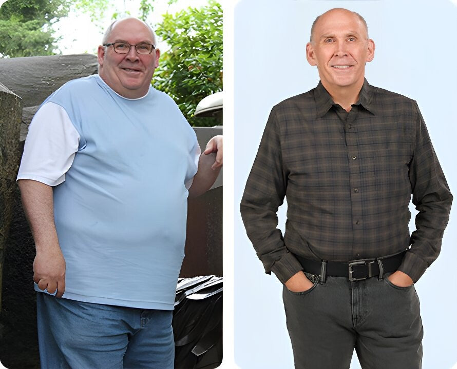 Kevin lost 152 lb. in 1 year and 44% of his body weight